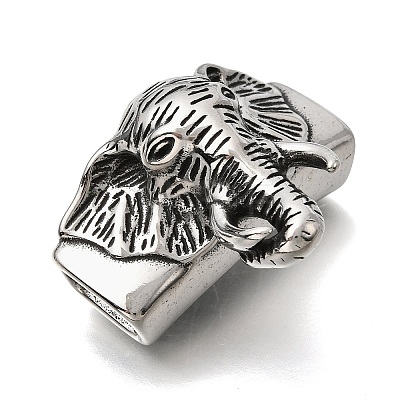 304 Stainless Steel Slide Charms STAS-F356-15AS-11-1