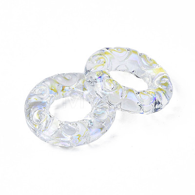 Transparent Glass Linking Rings X-EGLA-S175-15A-01-1