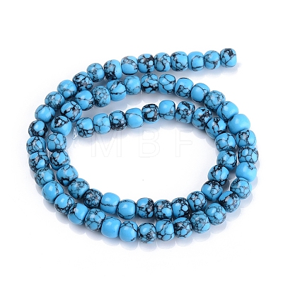 Synthetic Turquoise Beads Strands G-E266-09A-02-1