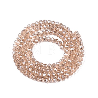 Electroplate Glass Beads Strands EGLA-A044-T2mm-A20-1