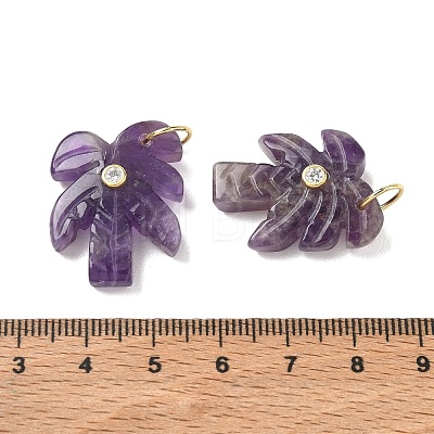 Natural Amethyst Carved Pendants GG-CBA67BD-02G-F-1