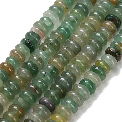 Natural Green Aventurine Beads Strands G-D481-03C-1