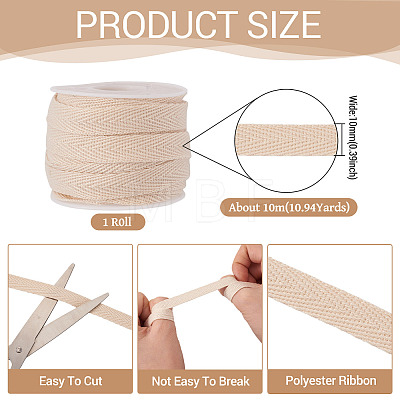 10M Polycotton Grosgrain Ribbon OCOR-TA0003-55B-1