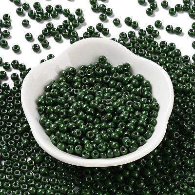 Baking Paint Glass Seed Beads SEED-H002-I-A520-1