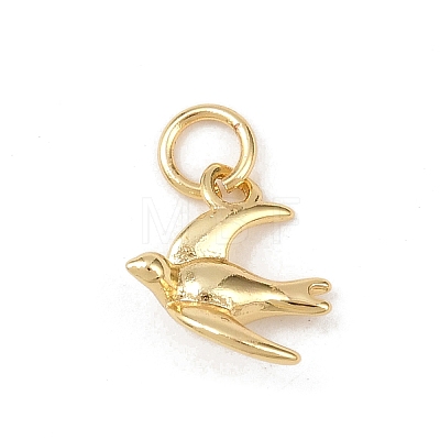 Brass Pendants KK-Z132-25G-1