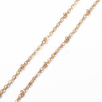 304 Stainless Steel Cable Chain Necklaces NJEW-P147-06-1