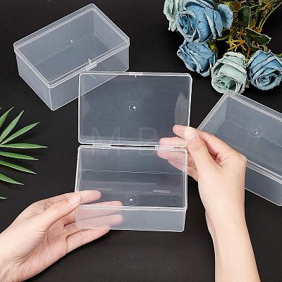 Polypropylene(PP) Storage Containers Box Case CON-WH0074-56-1