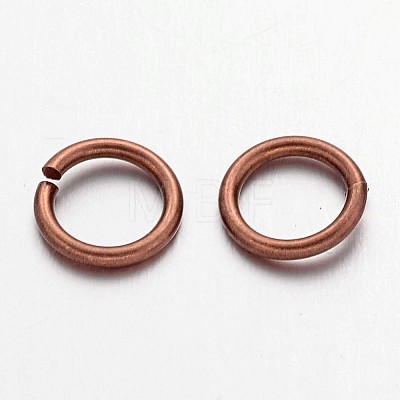 Brass Open Jump Rings Y-JRC7MM-R-1