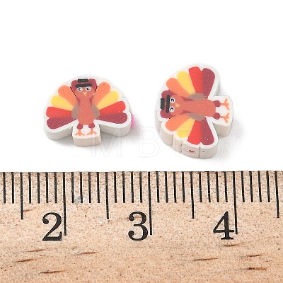 Handmade Polymer Clay Beads CLAY-P005-08A-1