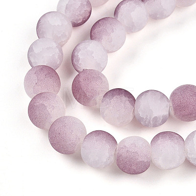 Crackle Glass Beads X1-GLAA-N009-10mm-05-1