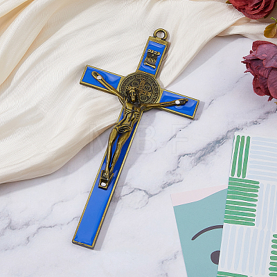 Alloy Enamel Big Pendants AJEW-WH0752-417B-AB03-1