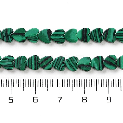Synthetic Malachite Beads Strands G-M403-A02-02-1