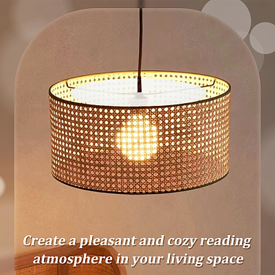 Flat Round PP Lamp Shade Diffuser FIND-WH0152-204-1