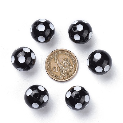 Chunky Bubblegum Acrylic Beads SACR-S146-20mm-09-1