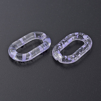 Transparent Acrylic Linking Rings OACR-N009-013B-18-1