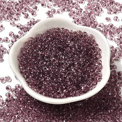 Transparent Colours Glass Seed Beads SEED-P006-02A-13-1