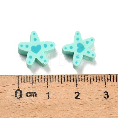 Handmade Polymer Clay Beads CLAY-I013-03-1