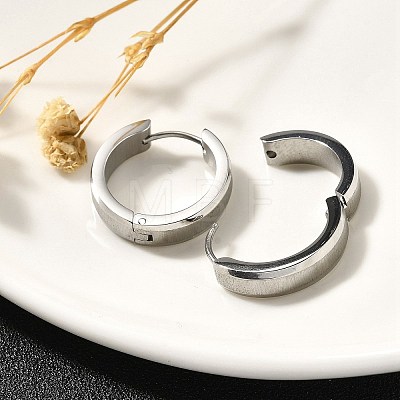 304 Stainless Steel Hoop Earrings for Women EJEW-C096-44P-1