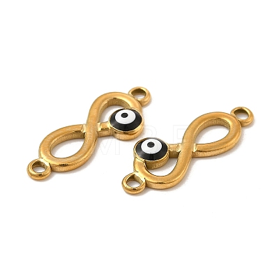 201 Stainless Steel Enamel Connector Charms STAS-P320-16G-02-1