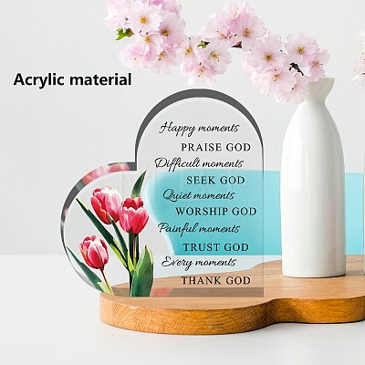 Acrylic Decoration DIY-WH0348-009-1