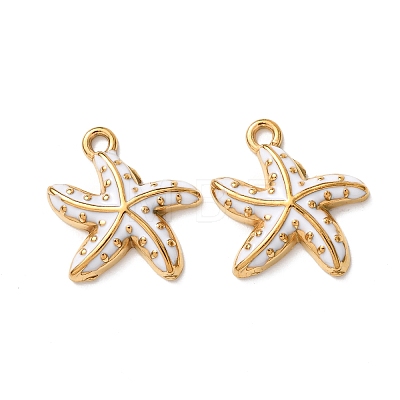 304 Stainless Steel Enamel Pendants STAS-Z193-13G-03B-1