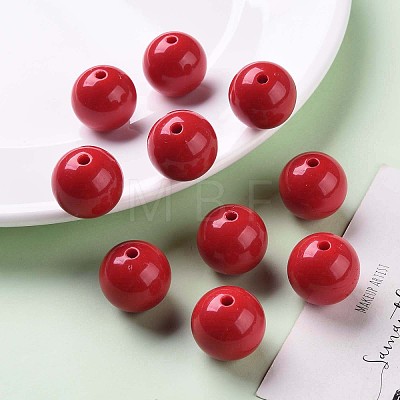 Opaque Acrylic Beads LS-X-MACR-S370-C20mm-A14-1