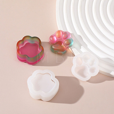 Paw Print DIY Silicone Storage Molds PW-WG41B5F-04-1