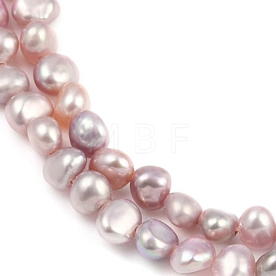 Natural Cultured Freshwater Pearl Beads Strands PEAR-P064-19B-11B-1