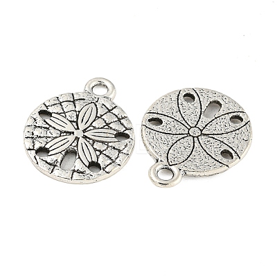 Tibetan Style Alloy Pendants TIBEP-GC017-AS-RS-1