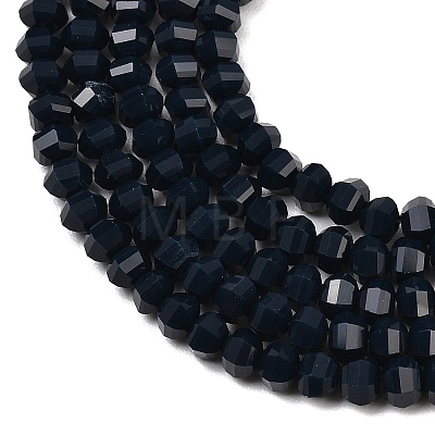 Opaque Glass Beads Strands GLAA-G125-01C-07-1
