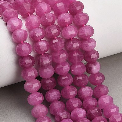 Dyed Natural White Jade Beads Strands GG-CBA9106-01L-1