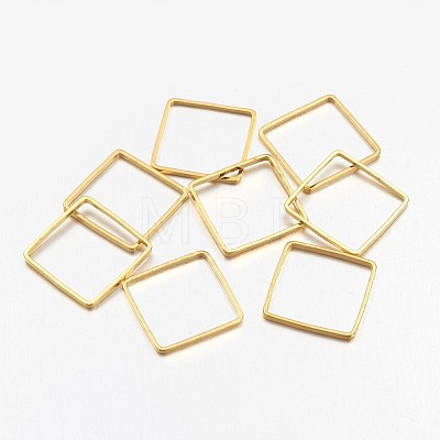 Square Brass Linking Rings EC03020mm-G-1