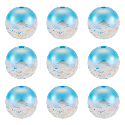 10Pcs Resin Beads PACR-TA0001-33A-1