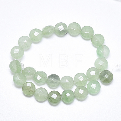 Natural Green Aventurine Beads Strands G-S357-F05-1