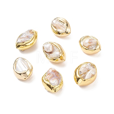 Natural Baroque Pearl Cultured Freshwater Pearl Beads PEAR-F011-23G-1