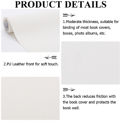 Imitation Leather Book Covers DIY-WH0491-92B-02-1