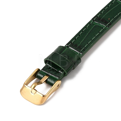 Imitation Leather String Bracelets with Stainless Steel Buckles AJEW-Z053-01H-1