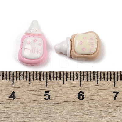 Opaque Resin Cabochons RESI-K043-06B-1