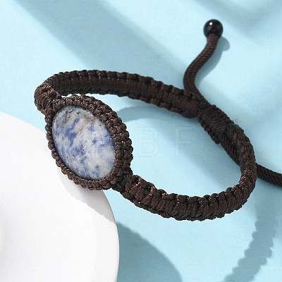 Natural Gemstone Beads Bracelets BJEW-H626-02-1