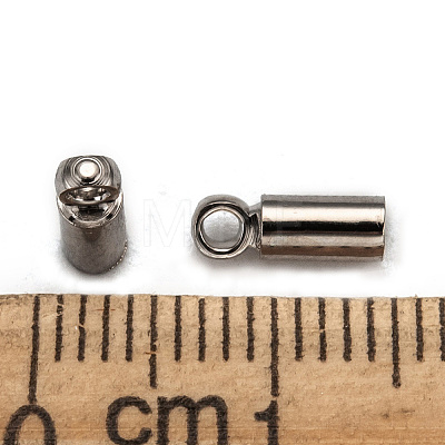 Brass Cord Ends KK-H731-B-NF-1