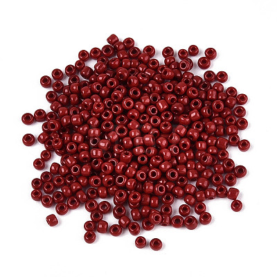 12/0 Opaque Colours Round Glass Seed Beads X-SEED-A010-2mm-45B-1