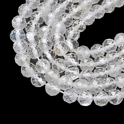 Natural White Topaz Beads Strands G-L651-C15-5mm-1