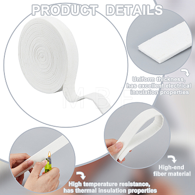 Ceramic Fiber Fireproof Paper DIY-WH0430-103-1