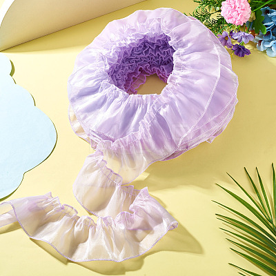 Polyester Lace Ribbon OCOR-TAC0035-25F-1