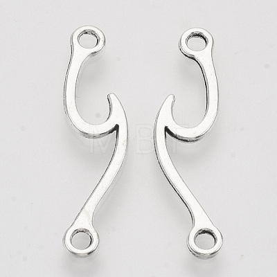 Tibetan Style Alloy Links connectors TIBE-T009-01AS-RS-1