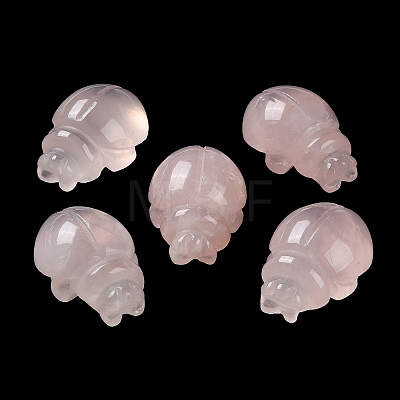 Natural Rose Quartz  Carved Healing Figurines G-B062-02E-1