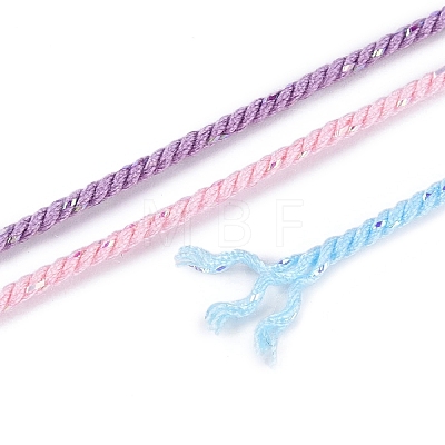 27M Segment Dyed Round Polyester Twisted Cords OCOR-N009-02A-08-1
