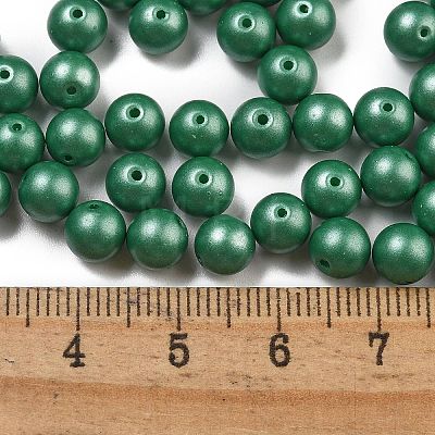 Baking Paint Glass Seed Beads SEED-A034-02G-1