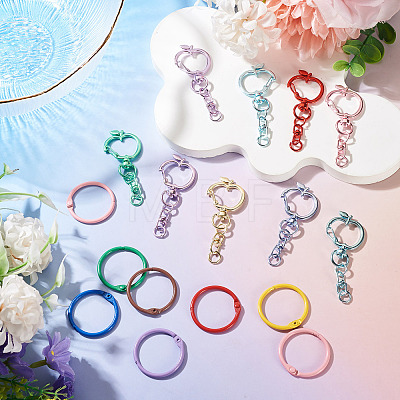 15Pcs Alloy Swivel Clasps FIND-TA0010-56-1