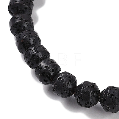 Natural Lava Rock Beads Strands G-A234-D02-01-1